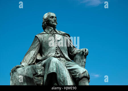 Otto von Guericke monument, Magdebourg, Saxe-Anhalt, Allemagne Banque D'Images