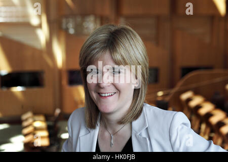 Nicola sturgeon, 2006. msp, au parlement écossais à Édimbourg, en Écosse. © gerry mccann. Banque D'Images