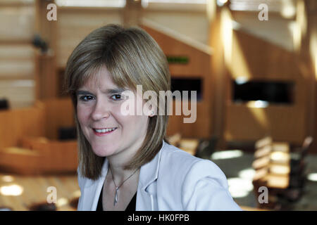 Nicola sturgeon, 2006. msp, au parlement écossais à Édimbourg, en Écosse. © gerry mccann. Banque D'Images