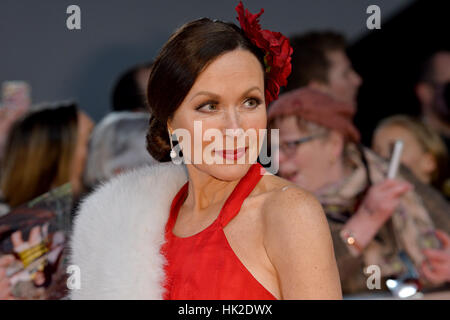 Amanda Mealing assistant à la National Television Awards 2017 à l'O2 de Londres. Banque D'Images