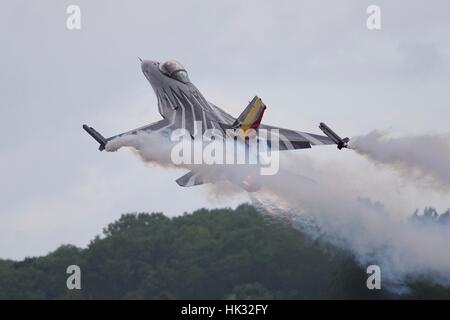 F-16A MLU belge Fighting Falcon Banque D'Images