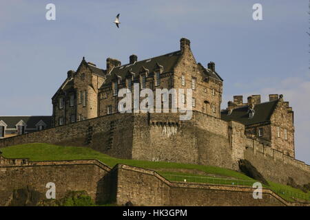 Le Château d'Edinburgh, Édimbourg, Écosse Banque D'Images