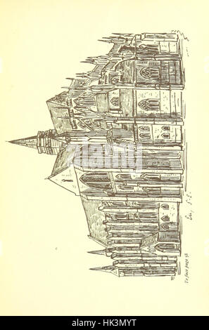 Photographie tirée de la page 103 de 'Sketches of Travel in Normandie and Maine', montrant des illustrations des voyages de l'auteur en France, avec une préface de W. H. Hutton. Banque D'Images