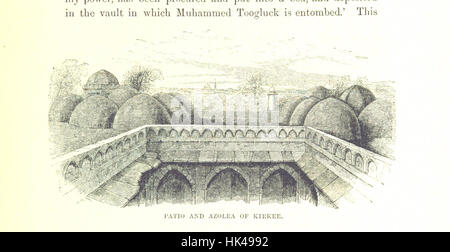 Image tirée de « lettres de l'Inde et du Cachemire », une collection de lettres et d'illustrations détaillant les voyages de l'auteur en Inde et au Cachemire au XIXe siècle. Banque D'Images