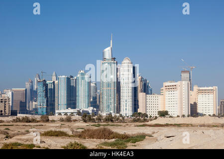 Jumeirah Lakes Towers de Dubaï, Émirats Arabes Unis Banque D'Images