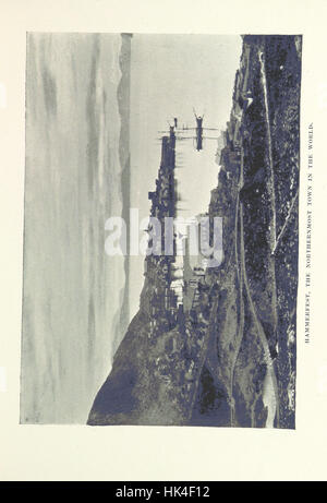 Image de la page 115 de 'A voyage to Viking-Land', montrant l'une des quatre-vingt-neuf illustrations ou une carte de la Norvège et du Spitzberg, documentant le voyage vers les sites historiques liés aux Vikings. Banque D'Images