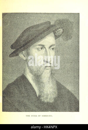 Image de la page 135 de 'A Short History of Hampton court', avec des illustrations soulignant les aspects historiques de la résidence royale. Banque D'Images