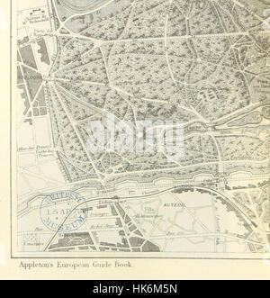 Image tirée de la page 292 du 'Appleton's European Guide Book', montrant une carte ou une illustration liée à la couverture par le guide des pays européens. Banque D'Images
