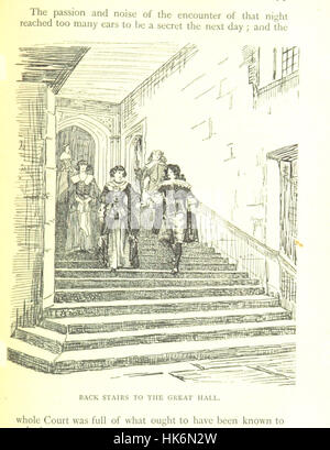 Une image tirée de 'A Short History of Hampton court', illustrant l'histoire, l'architecture et la signification culturelle du palais de Hampton court. Banque D'Images