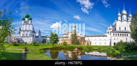 Kremlin de Rostov, anneau d'or, Russie Banque D'Images