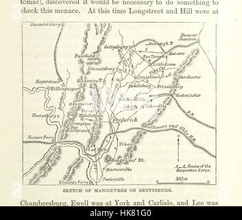 Image prise à partir de la page 363 'Campagnes de l'armée du Potomac : une histoire critique des opérations dans la Virginie, du Maryland et de Pennsylvanie, du début à la fin de la guerre 1861-5' image prise à partir de la page 363 'Campagnes Banque D'Images