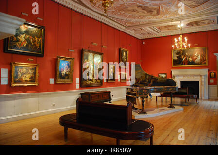 L'intérieurapt Courtauld Institute of Art Somerset House London UK Banque D'Images