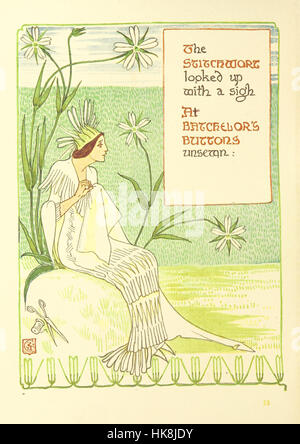 Image prise à partir de la page 50 de "une Fantaisie florale dans un vieux jardin anglais. Énoncées dans les versets et dessins colorés' image prise à partir de la page 50 de "une flore Banque D'Images