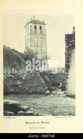 Une image de la page 57 de 'Reisen und Forschungen in Algérien', illustrant les voyages et les recherches menées en Algérie, accompagnée de planches et de cartes. Banque D'Images