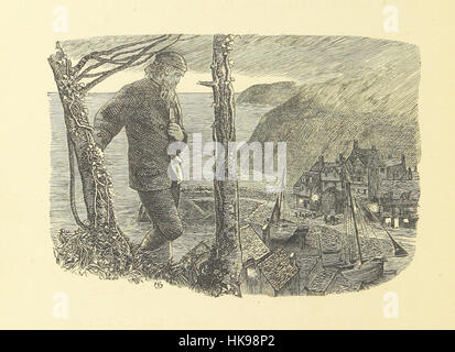 Image tirée de 'Enoch Arden', une œuvre littéraire d'Alfred Lord Tennyson, montrant une illustration du poème. Banque D'Images