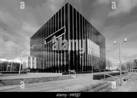 La construction de base, Corby Cube, George Street, Corby, Northamptonshire, Angleterre Banque D'Images