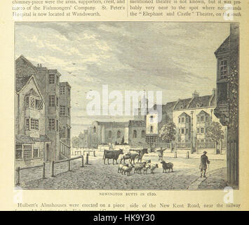 Ancienne et Nouvelle Londres. Par W. Thornbury et Edward Walford. L'Illustre Image réalisée à partir de la page 872 "Vieux Banque D'Images