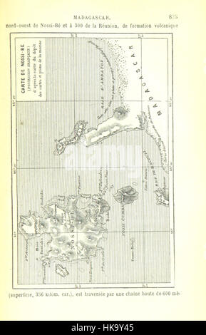 Image prise à partir de la page 873 de "L'Afrique ... Dixième édition ... corrigée' image prise à partir de la page 873 de "L'Afrique Dixiè Banque D'Images