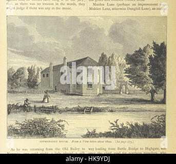 Ancienne et Nouvelle Londres. Par W. Thornbury et Edward Walford. L'Illustre Image réalisée à partir de la page 888 "Vieux Banque D'Images