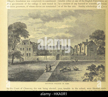 Ancienne et Nouvelle Londres. Par W. Thornbury et Edward Walford. L'Illustre Image réalisée à partir de la page 914 "Vieux Banque D'Images