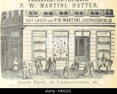 Image tirée de la page 980 de 'Appleton's European Guide Book'. Cette photographie est probablement une carte ou une illustration liée aux voyages en Europe, montrant les principaux monuments et destinations dans plusieurs pays d'Europe au cours du XIXe siècle. Banque D'Images