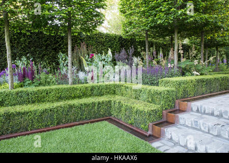 Le Jardin Husqvarna, Chelsea Flower Show 2016 London, UK Designer : Charlie Albone Banque D'Images