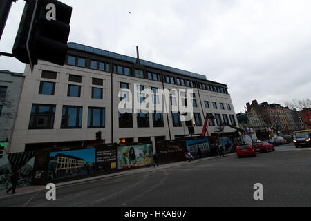 Janvier 26th, 2017, Cork, Irlande - construction en cours à Cork's Prochains bureaux et complexe, le Capitole, sur a Banque D'Images
