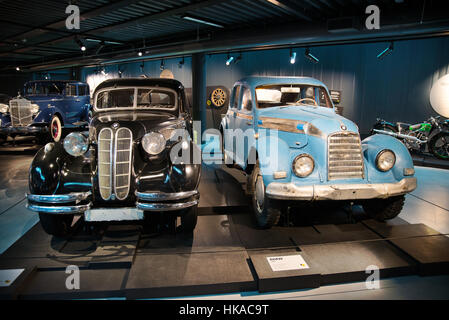 BMW 326 voitures rétro, 1938, Riga, Lettonie Motor Museum Banque D'Images