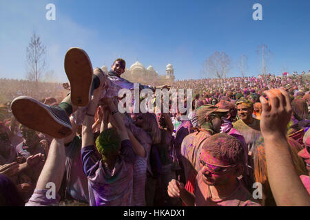 Festival des couleurs Holi Banque D'Images