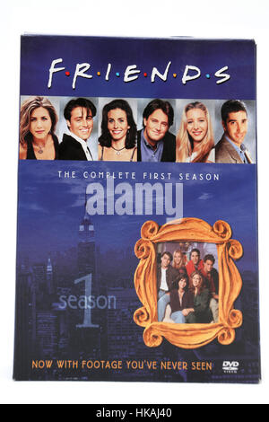 Amis Saison 1 DVD Box Set Banque D'Images