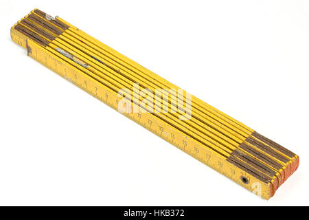 Critère utilisé isolé sur fond blanc Banque D'Images