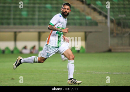 Belo Horizonte, Brésil. 26 janvier, 2017. MG pour l'Amérique MG x Ceará, match valable pour la première ligue, qui a eu lieu à l'indépendance Arena à Belo Horizonte, MG. Credit : Dudu Macedo/FotoArena/Alamy Live News Banque D'Images