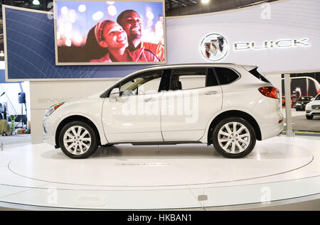 Philadelphie, Pennsylvanie, USA. 27 Jan, 2017. Aperçu des médias journée au salon de l'Auto à Philadelphie Philadelphie PA La auto show dispose de nouvelles voitures, voitures anciennes, de luxe, et les voitures personnalisées Crédit : Ricky Fitchett/ZUMA/Alamy Fil Live News Banque D'Images