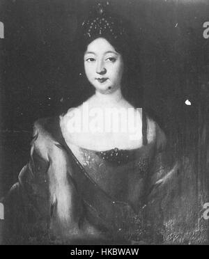 Anna Petrovna de Russie par anonim (château de Blankenburg) Banque D'Images