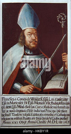 Franz von Waldeck était un artiste remarquable du XVIe siècle, renommé pour son travail dans la Renaissance allemande Ses œuvres présentent souvent des thèmes historiques et religieux, reflétant l'atmosphère culturelle et religieuse de l'époque. Banque D'Images