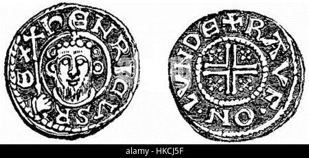 Penny de Henry III Banque D'Images