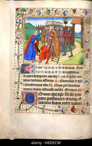 Arrest Christ est une peinture à l'huile représentant le moment dramatique de l'arrestation du Christ, mettant en valeur l'intensité émotionnelle de la scène. Cette œuvre d'art historique, qui fait partie de la collection BL Royal, est importante pour sa représentation des événements bibliques. La pièce capte à la fois les éléments divins et humains du moment, soulignant l’importance religieuse et historique de la scène. Banque D'Images