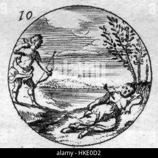 Daniel de La Feuille, devises et emblemes anciennes et modernes Apollon et Coronis Banque D'Images