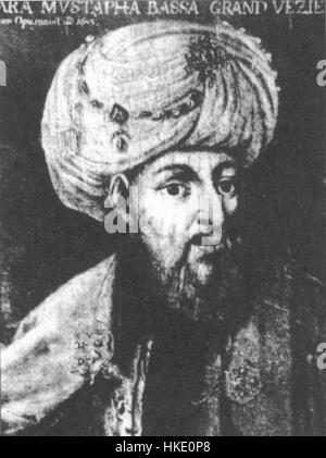 Kara Mustafa était un commandant militaire ottoman, connu pour son rôle dans la bataille de Vienne en 1683. Ses stratégies militaires ont fait l'objet d'une analyse historique intense, en particulier après l'échec du siège ottoman de Vienne. Banque D'Images