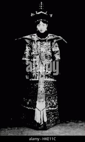 L'impératrice Wan Gobele Rong (02) Banque D'Images