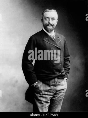 La photographie de Paul Nadar de 1888 capture l’esprit de la fin du XIXe siècle à travers son objectif, reflétant les changements artistiques et sociaux de l’époque. Nadar, connu pour ses portraits, a été une figure importante dans la capture des personnalités influentes de l’époque. Banque D'Images