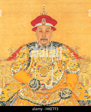 Q 35 l'empereur Qianlong Banque D'Images