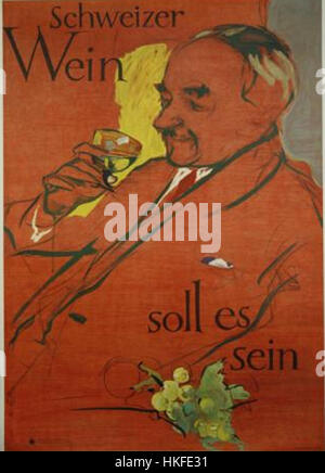 Schweizer wein par un Falke (1800 1900) Banque D'Images