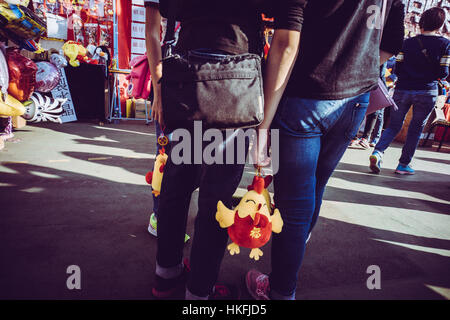 Hong Kong, Chine. 27 Jan, 2017. Nouvel An lunaire juste dans le Nouvel An chinois à Hong Kong Crédit : Yeung Kwan/Pacific Press/Alamy Live News Banque D'Images