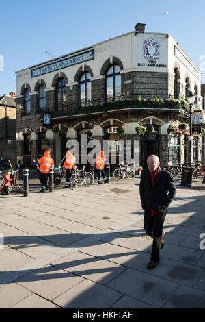 Le Rutland Arms public house à Hammersmith, Londres, UK SW Banque D'Images