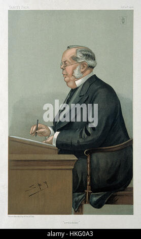 Sir William Henry Broadbent. Lithographie en couleur par sir L. W Wellcome V0000775 Banque D'Images