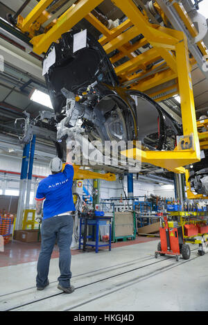 Renault usine Alpine de Dieppe (nord de la France), le 2015/09/10 Banque D'Images