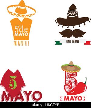 Cinco de mayo Illustration de Vecteur