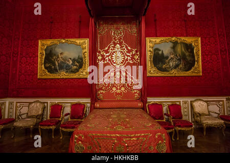 Paris, France, septembre 07, 2016 : l'intérieur et les détails de l'hôtel de Soubise, archives nationales, 07 septembre 2016, à Paris, France Banque D'Images