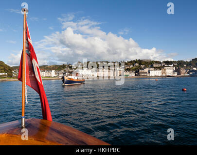 La Voile d'Oban, côte ouest, Ecosse, Royaume-Uni Banque D'Images